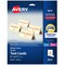 Avery Printable Tent Cards with Sure Feed Technology, 2" x 3.5", Ivory, 160 Blank Place Cards for Laser or Inkjet Printers (5913)
